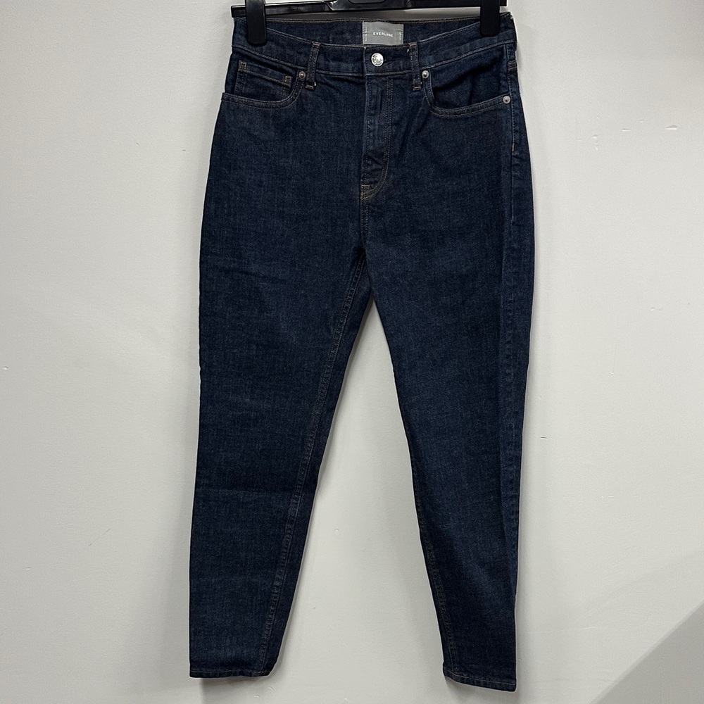 Everlane Dark Indigo Ankle straight Jeans 29